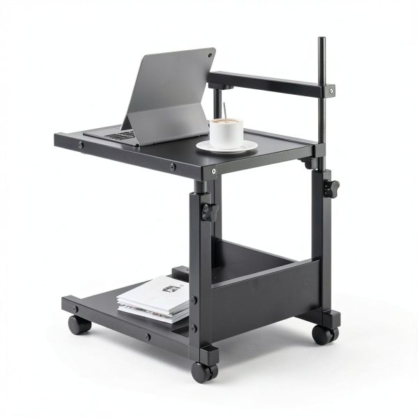 Furist CJ-21 Overbed Table Adjustable Height Modern Design-6