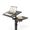 Furist Overbed Table Adjustable Height Rolling Laptop Desk-4