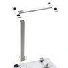 VEVOR Overbed Table Adjustable Height Tilt Desktop White-7