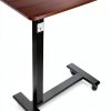 Vaunn Electric Overbed Table Power Lift Engineered Wood-8