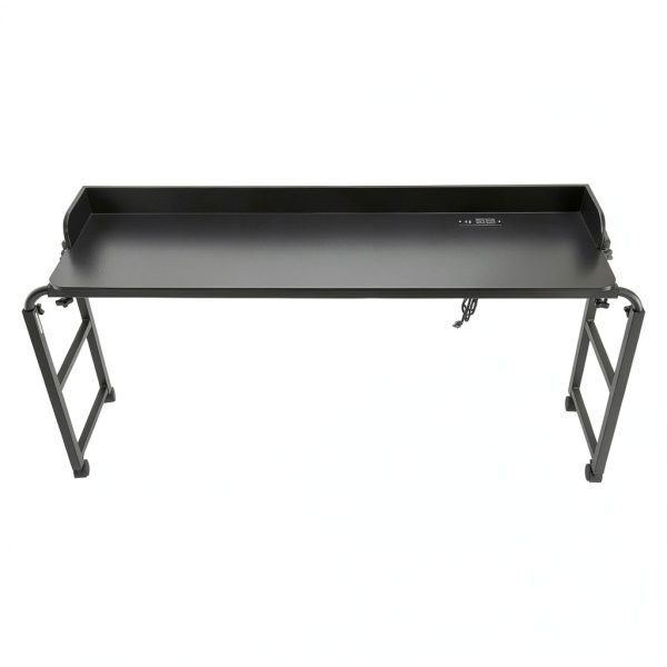 VEVOR Overbed Table Adjustable Height Movable Wheels-8