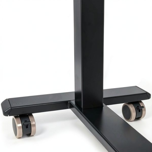 Vaunn Electric Overbed Table Power Lift Engineered Wood-7