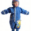 SSAWcasa Waterproof Rain Coverall Reflective Kids Raincoat-3
