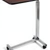 Caring Overbed Table Height Adjustable Sturdy H-Base Design-0