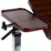 Vaunn Tilt Top Overbed Table Height Adjustable Steel-2