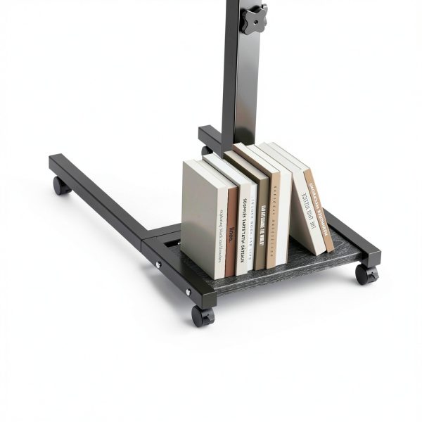 Furist Overbed Table Adjustable Height Rolling Laptop Desk-8
