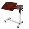 Vaunn Tilt Top Overbed Table Height Adjustable Steel-1