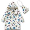 Kids Waterproof Raincoat Reflective Strip Unisex Toddler-0