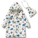 Kids Waterproof Raincoat Reflective Strip Unisex Toddler-0