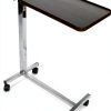 Vaunn Tilt Top Overbed Table Height Adjustable Steel-4