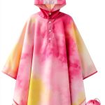 Polyester Girls Raincoat Brand Closure Unisex-0