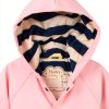 Baby Rain Jacket Hatley Waterproof Classic Pink-2
