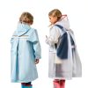 Kids Waterproof Raincoat BrandX Modern Design Blue-2