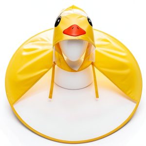 Duck Raincoat AnHua Soft Foldable Kids Rainwear-0
