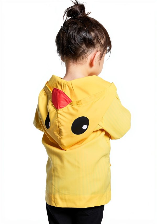 EISHOW Baby Raincoat Waterproof Yellow 5T-7