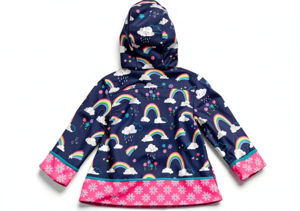 Girls Raincoat Stephen Joseph Cotton Waterproof-2