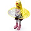 AnHua Unisex Baby Rain Jacket Purple Large-7