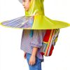 Kids Duck Raincoat 10AGIRL EVA Yellow for Girls-5