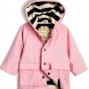 Baby Rain Jacket Hatley Waterproof Classic Pink-0