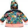 Stephen Joseph Turquoise Raincoat Girls 7-8 Years-1