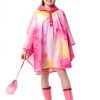 Polyester Girls Raincoat Brand Closure Unisex-2