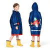 Nylon Kids Raincoat by Pavo Modern Waterproof Hooded-2