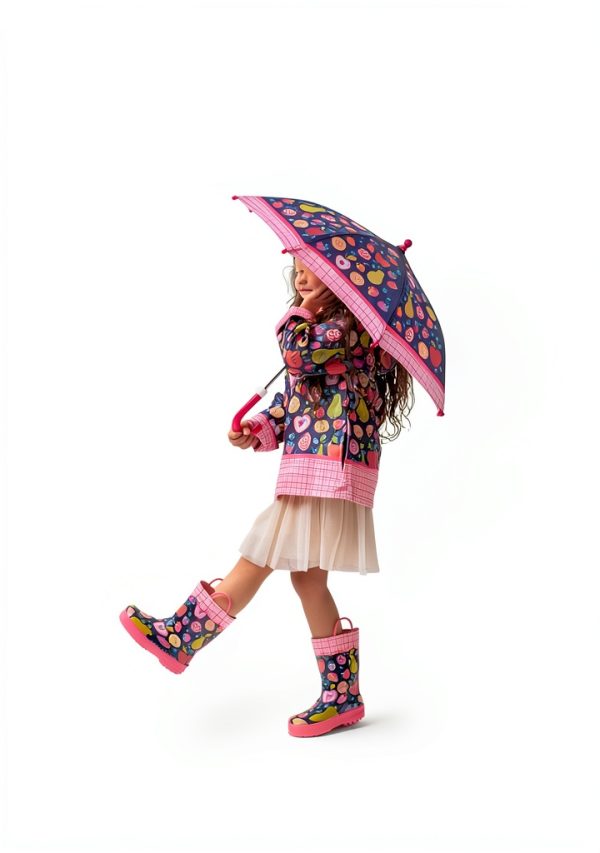 Stephen Joseph Baby Girls Raincoat-1