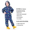 Kids Raincoat Shenzhen Waterproof Zipper Reflective Strips Waist-2