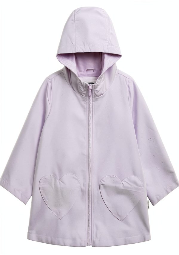Carter's Girls Raincoat C222G109 Strawberry Heart Print 5-6-0