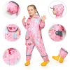 Shenzhenshifuhuafeng Kids Waterproof Raincoat Reflective Strips-3