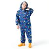 Kids Raincoat Shenzhen Waterproof Zipper Reflective Strips Waist-3